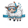 Just a Shower – Funny Sheep Design