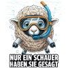 Just a Shower – Funny Sheep Design
