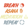Breath Asana Meditation Repeat