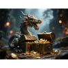 Dragon Treasure in the Fire Dragon