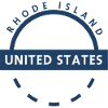 Rhode Island USA Round logo