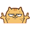 Middle Finger Cat