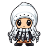 Octopus Winter Animal Baby Comic