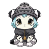 Schneeleopard Winter leopard Baby