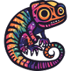 Chameleon Halloween Zombie