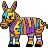 Donkey Halloween Zombie