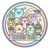 Kawaii Crew Pastel Rainbow