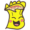 funny yellow dim sum