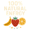 100% Natural Energy – Fruit Lover Design