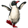 Cheerful Penguin :)