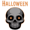 Halloween Skull Graphic
