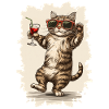 Chat de fête :)