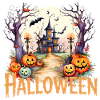 Halloween Laternenpfad zur Spukvilla