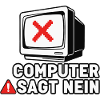 Computer Says No Retro Pixel