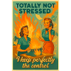 Totally Stressed Retro Office