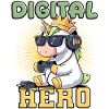 Zocken - digital hero einhorn