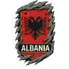 Albanian Eagle Emblem Shield