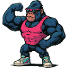 Gorilla Power Pink Tank