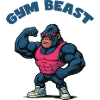Gorilla Muscles Cartoon