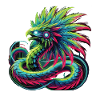 Azteken Drache
