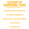 Glossary Of Engineering Terms Funny Mechanical