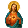 Sacred Heart of Jesus Illustration
