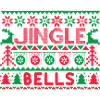 Ugly Sweater - Jingle Bells Knit Pattern