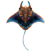 Manta Ray, Devil Ray, Stingray, Diver