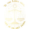 Zur Waage-Seele – Sternzeichen-Design