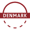 Denmark Round Emblem