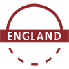 England emblem round badge