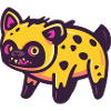 Hyena Halloween Zombie