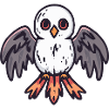 Taube Vogel Halloween Zombie