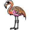 Flamingo Halloween Zombie