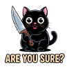Êtes-vous sûr ? - T-shirt drôle de chat