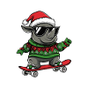 Rhino Christmas Funny