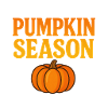 Pumpkin Time Autumn Motif