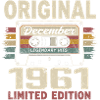 December 1961 Birthday Gift