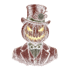 Pumpkin gentleman steampunk