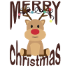 Merry Christmas Reindeer