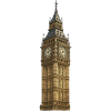 Big Ben Uhrturm: Viktorianische Detailansicht