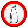 BAN BEER BOTTLE