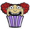Creepy Cupcake Clown