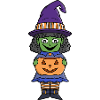 Pumpkin Witch Halloween