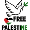 Free Palestine Dove