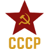 Simbolo CCCP della stella rossa - Design con falce e martello