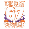 Halloween 67 Meme Six Seven Costume