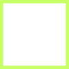 Carré noir avec cadre néon