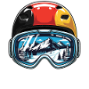Ski Helmet Germany Flag