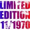 55th Birthday Limited Edition 11/1970